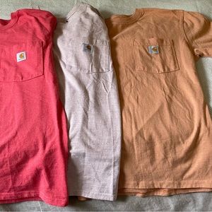 Womens Carhartt Loose Fit t-shirt bundle size Small